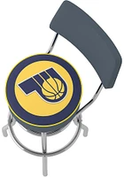 Indiana Pacers Padded Pub Stool - Yellow