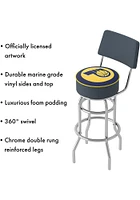 Indiana Pacers Padded Pub Stool - Yellow