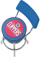 Los Angeles Clippers Padded Pub Stool - Red