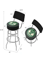 Milwaukee Bucks Padded Pub Stool - Green
