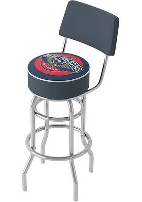 New Orleans Pelicans Padded Pub Stool - Red
