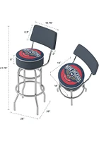 New Orleans Pelicans Padded Pub Stool - Red