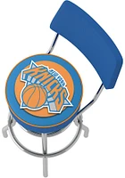 New York Knicks Padded Pub Stool