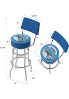 Orlando Magic Padded Pub Stool - Blue