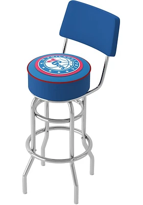 Philadelphia 76ers Padded Pub Stool - Red