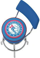 Philadelphia 76ers Padded Pub Stool - Red
