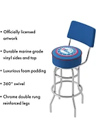 Philadelphia 76ers Padded Pub Stool - Red