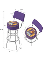Phoenix Suns Padded Pub Stool - Yellow