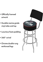 Portland Trail Blazers Padded Pub Stool - Red