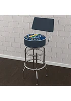 Utah Jazz Padded Pub Stool - Yellow