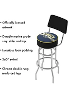 Buffalo Sabres Padded Pub Stool - Yellow