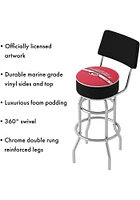 Carolina Hurricanes Padded Pub Stool - Red