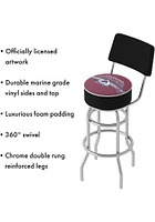 Colorado Avalanche Padded Pub Stool - Red