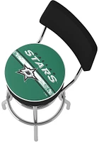 Dallas Stars Padded Pub Stool - Green