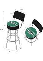 Dallas Stars Padded Pub Stool - Green
