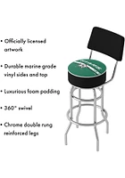 Dallas Stars Padded Pub Stool - Green