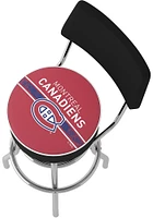 Montreal Canadiens Padded Pub Stool - Red