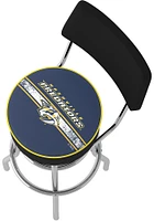 Nashville Predators Padded Pub Stool - Blue