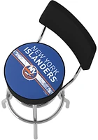 New York Islanders Padded Pub Stool - Blue