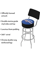 New York Islanders Padded Pub Stool - Blue