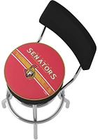 Ottawa Senators Padded Pub Stool - Red