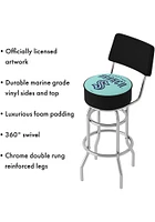 Seattle Kraken Padded Pub Stool - Blue