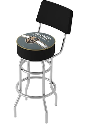 Vegas Golden Knights Padded Pub Stool - Yellow