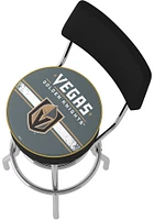 Vegas Golden Knights Padded Pub Stool - Yellow