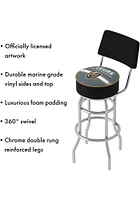 Vegas Golden Knights Padded Pub Stool - Yellow