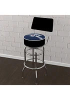 Winnipeg Jets Padded Pub Stool - White