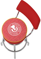 Atlanta Hawks City Padded Pub Stool - Red