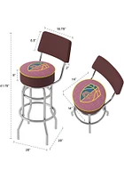 Cleveland Cavaliers City Padded Pub Stool - Yellow