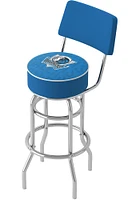 Dallas Mavericks City Padded Pub Stool - Blue