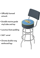 Denver Nuggets City Padded Pub Stool - Blue
