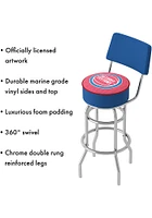 Detroit Pistons City Padded Pub Stool - Red