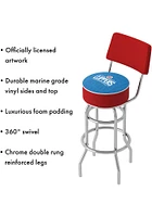 Los Angeles Clippers City Padded Pub Stool - Blue