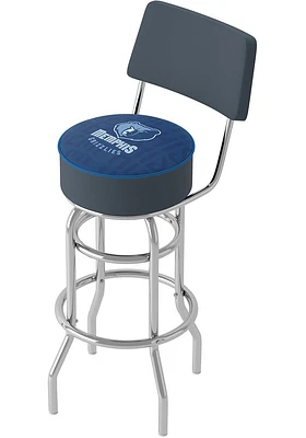 Memphis Grizzlies City Padded Pub Stool - Blue