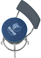 Memphis Grizzlies City Padded Pub Stool - Blue