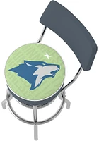 Minnesota Timberwolves City Padded Pub Stool - Green