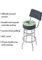 Minnesota Timberwolves City Padded Pub Stool - Green