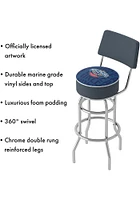 New Orleans Pelicans City Padded Pub Stool - Blue