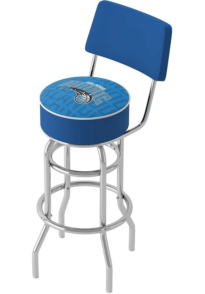 Orlando Magic City Padded Pub Stool - Blue