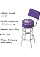 Sacramento Kings City Padded Pub Stool - Purple