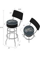 San Antonio Spurs City Padded Pub Stool - Black