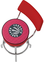 Toronto Raptors City Padded Pub Stool - Red