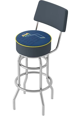 Utah Jazz City Padded Pub Stool - Blue