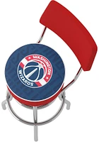 Washington Wizards City Padded Pub Stool - Red