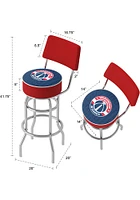 Washington Wizards City Padded Pub Stool - Red