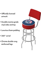 Washington Wizards City Padded Pub Stool - Red