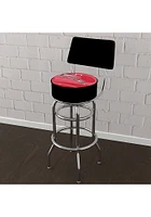 Carolina Hurricanes Wordmark and Logo Padded Pub Stool - Red